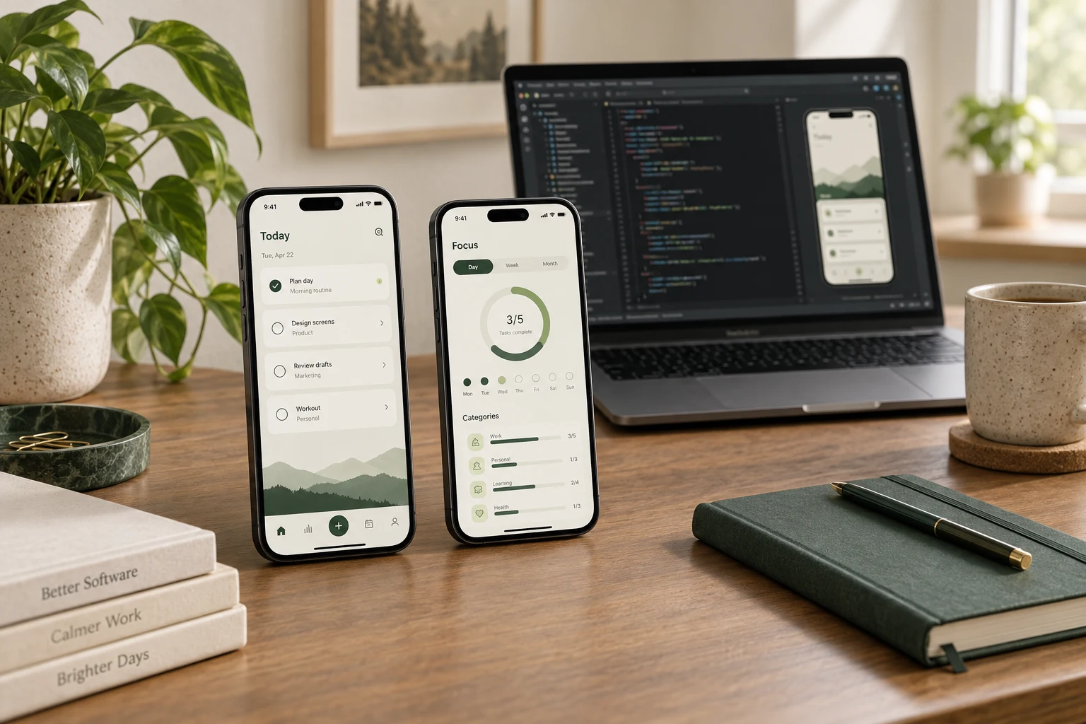 Illustratives Motiv zur App-Entwicklung am digitalen Arbeitsplatz